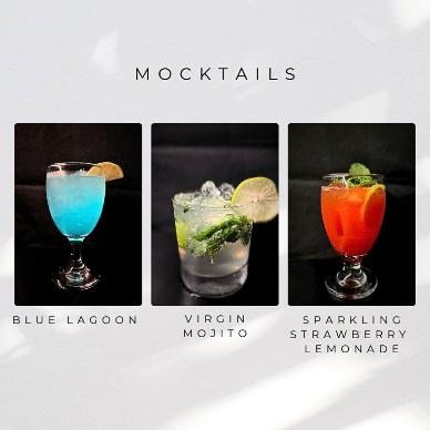 mocktail menu