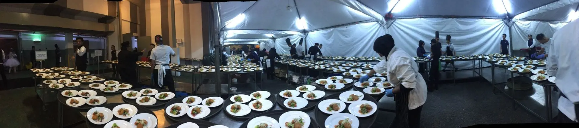1000 pax Halal Western Plated 1000 pax Western Meal